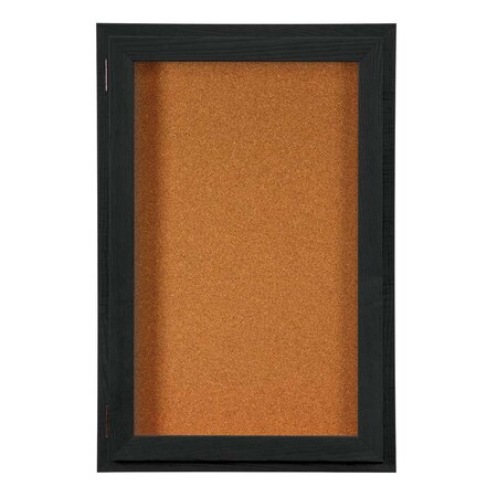 United Visual Products Outdoor Enclosed Combo Board, 42"x32", White Frame/Blue & Pearl UVCB4232ODW-BLUE-PEARL